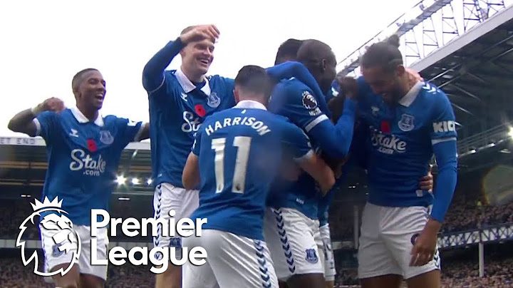 Vitaliy Mykolenko powers Everton 1-0 in front of Brighton | Premier League | NBC Sports