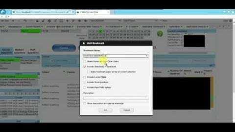 How to use Bookmarks in qlikview