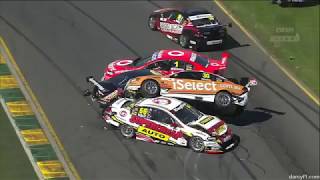 Supercars - Lucas Dumbrell Motorsport Crashes