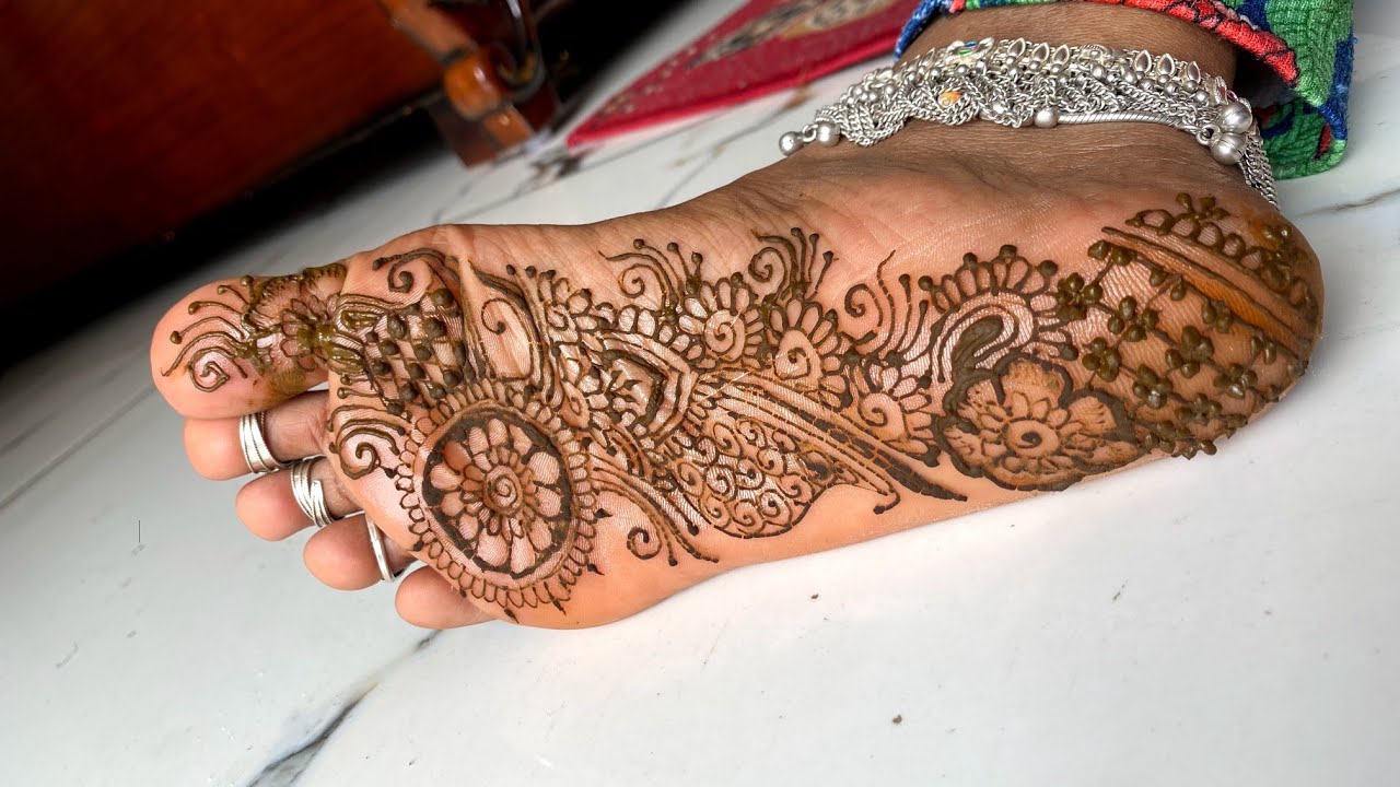 Legs mehndi design// Talve mehandi design// Bridal mehndi design// live stream 