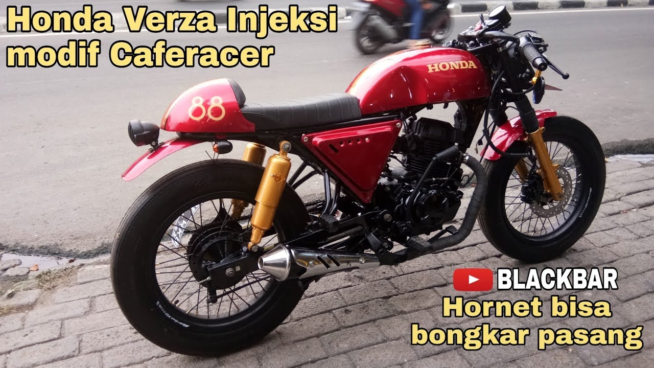 Modifikasi Verza Injeksi Menjadi Caferacer Youtube