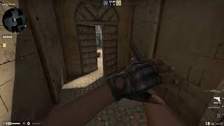 HOW TO SELF BOOST ON TO BOXES ON LONG DOORS DUST II (CS:GO)