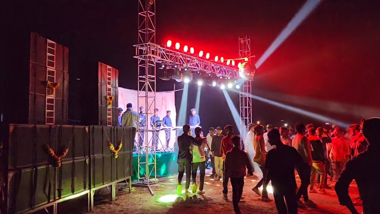 Vedant Dj Musical Party MH 🔥 Full Setup Light Show Pogram Full Enjoyment Dancing 💃 👌