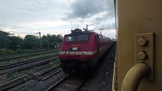 Dhauli Express Overtakes Penger Train At Mancheswar Railway Stationexploringmycountryindia