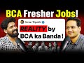 BCA Fresher Jobs & Salary Insights 🔥