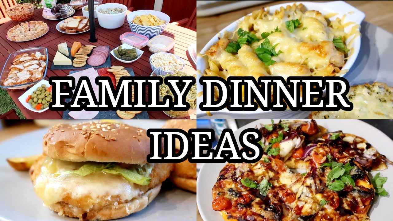 FAMILY DINNER IDEAS ~ COOK WITH ME ~ #85 💙 - YouTube