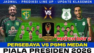 Persebaya vs PSMS Medan | Schedule - Line Up Predictions - Standings Update | Today's Persebaya News