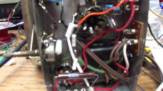 1950 Truetone AM/FM tube type radio chassis test