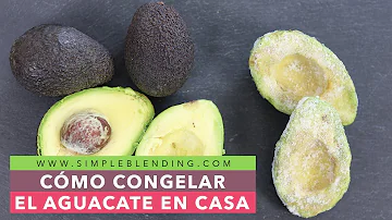 ¿Puedo congelar el aguacate?