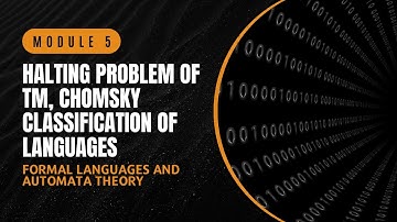 Halting Problem of TM, Chomsky Classification | CST301 | FLAT MODULE 5 | KTU | Anna Thomas |SJCET