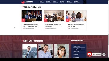 Edugrade - Education WordPress Theme online courses learnpress Build Website