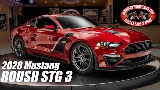 2020 Ford Mustang Roush Stage 3 For Sale Vanguard Motor Sales #1707