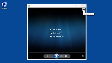 Windows 8.0 Professional -Switch to Now Playing Mode in WMP