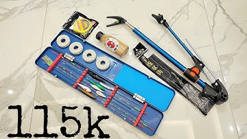 Bộ phụ kiện câu đài cơ bản đầy đủ