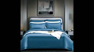 Luxury High Density Bedding Set 100% Egyptian Cotton Duvet Cover Set - 1400Tc