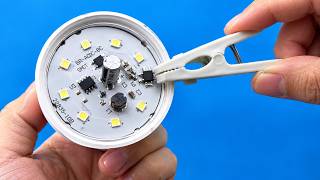 💡Never Buy New LED Bulbs Again! Just Use This Trick To Revive Old LED Bulbs! 😱 | DIY Hacks