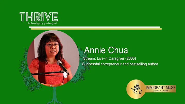 Thrive: Annie Chua, Immigrant, entrepreneur, bests...