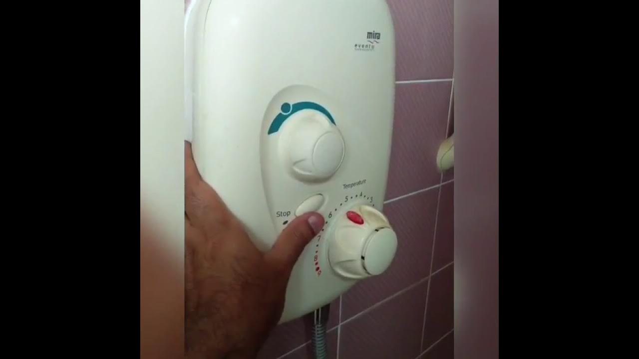 Mira power shower fix repair, pump working fine No water. YouTube