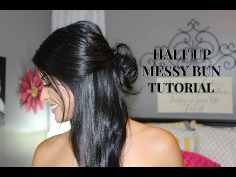 how-to:-easy-half-up-messy-bun-tutorial-|-madison-danielle