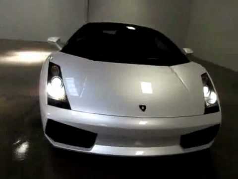 Pearl White (Balloon White) Lamborghini Gallardo S...