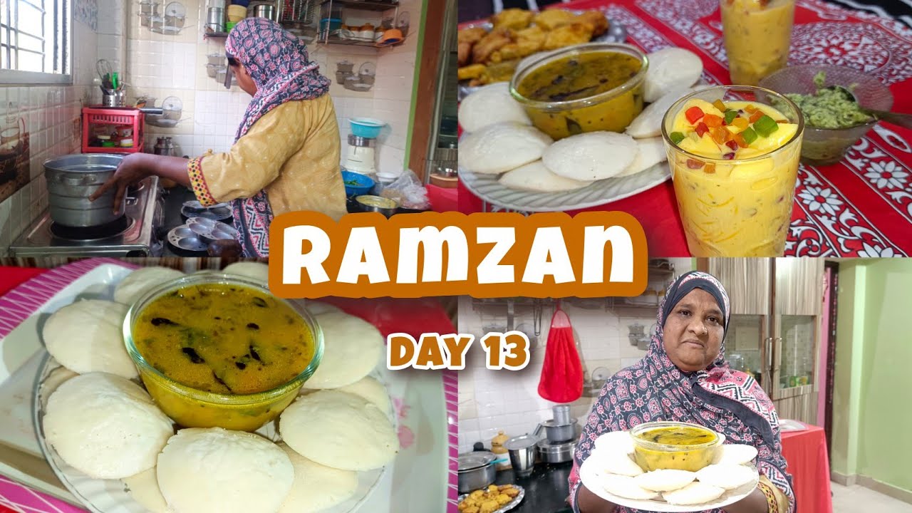 Aaj Iftar me garma garam idli bani | Day 13 of roza | Shehnaz khan vlog 🌙🌼