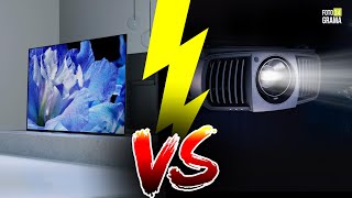 TV vs Proyector ¿Cuál es MEJOR? Las VENTAJAS y DESVENTAJAS | Fotograma 24 con David Arce