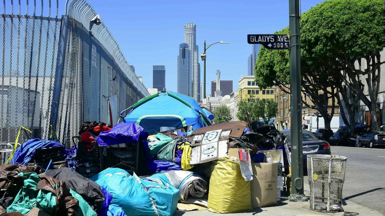 Los Angeles homeless numbers jump 23% in a year