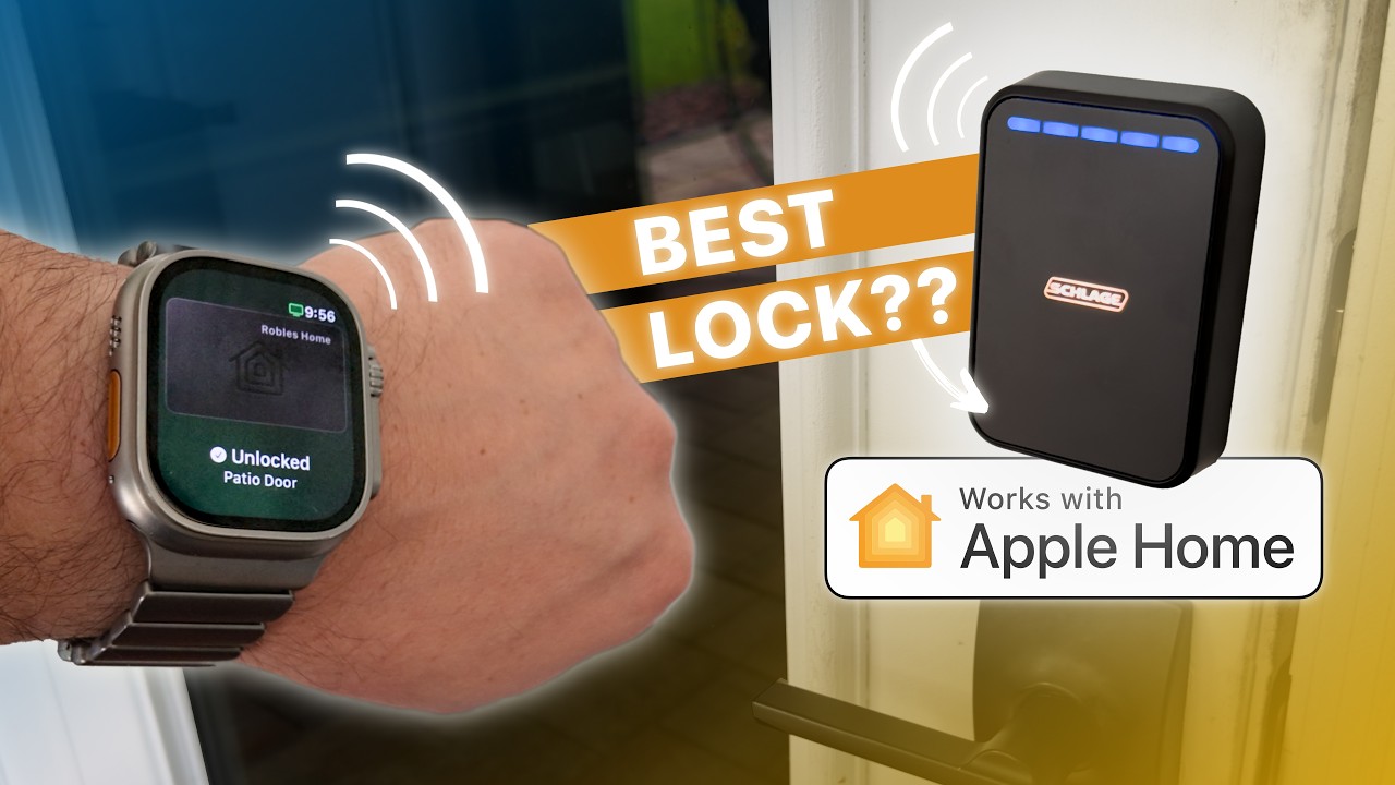 Schlage Sense Pro Review: Fastest Apple Home Lock?