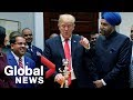 President Trump celebrates Diwali, the Hindu Festival of Lights, at White House