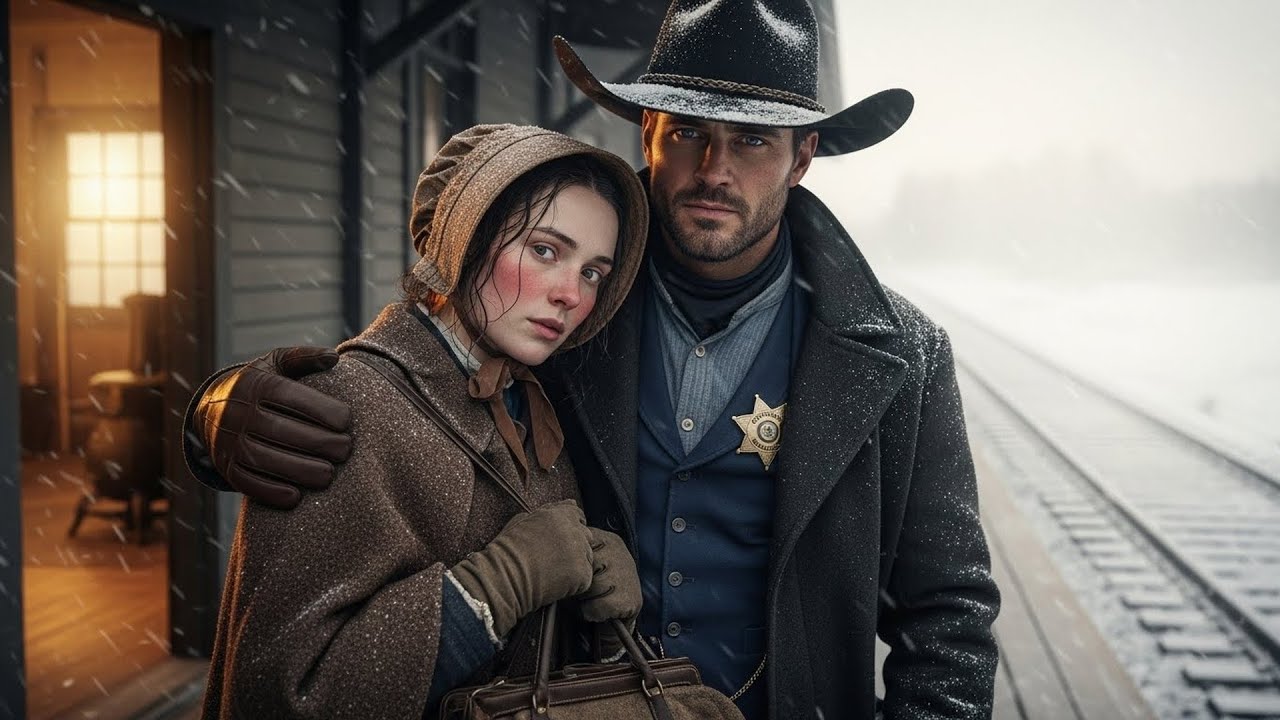 Mail Order Bride Arrived In A Snowstorm To An Empty Platform, Until A Cowboy Appeared