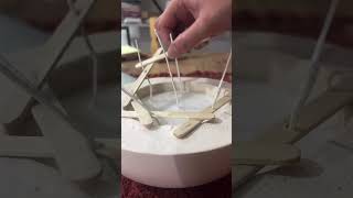 Kartonpiyer alçısından mumluk 🕯️Do it yourself bacım.... #dıy #dekorasyon   #candle #doityourself