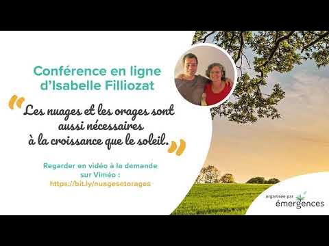Conférences en ligne - Isabelle Filliozat