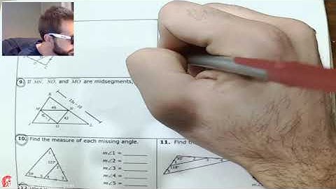 5.4 - Triangle Midsegments