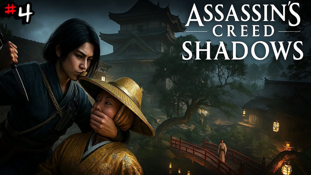 Double Assassination! Assassins Creed Shadows (HINDI) 4K Gameplay Walkthrough Part 4