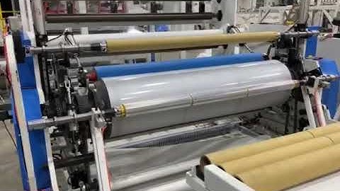 2000mm casting film machine working in China factory; 5layers stretch film making production line