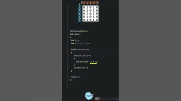Binary Number pattern in less than 60 seconds #shorts #patternshorts #shortsfeed #softethics