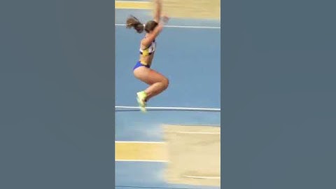 Thumbnail of Beautiful Laura Martinez Long Jump #sports #athletics #longjump