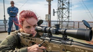 “Who’s She Aiming At?” — SEAL Commander Froze as Her 3,247m Kill Shot Echoed Across the Valley
