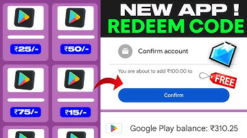 FREE REDEEM CODE ( Earnzy App ) | FREE REDEEM CODE APP 2025 | FREE GOOGLE PLAY REDEEM CODE