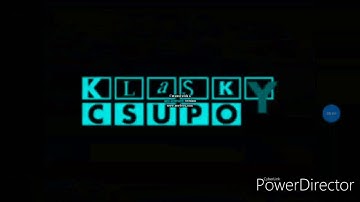 Klasky Csupo Robot Logo in Red Out in Invert Color