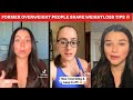 FORMER OVERWEIGHT PEOPLE EXPOSE TIPS THAT HELPED THEM LOSE WEIGHT 😱