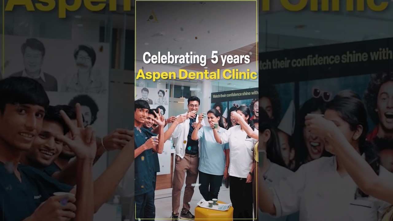 Celebrating 5 Years Aspen Dental Clinic | Anniversary Celebration | Orthodontist in Gurgaon |