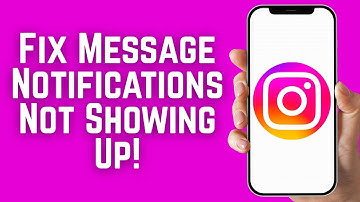 Fix Instagram Message Notifications Not Showing Up!