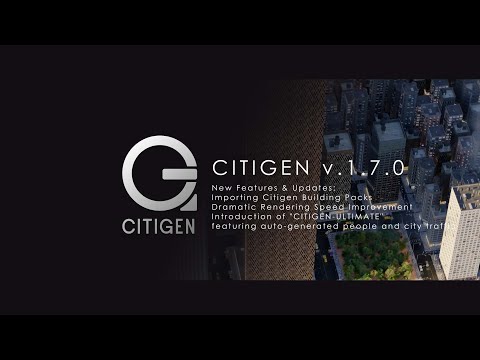 CITIGEN: a 3D city environment generator