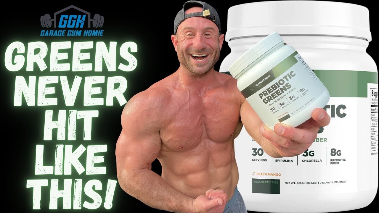 BEST GREENS FORMULA EVER! 🤩 Transparent Labs Prebiotic Greens Review