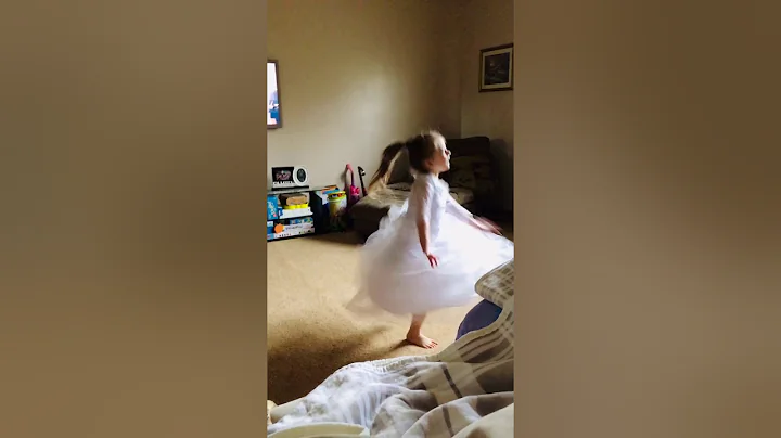 My 5 year old granddaughter twirls over 200x