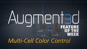 Augment3d Feature of the Week: Multi-Cell Color Control