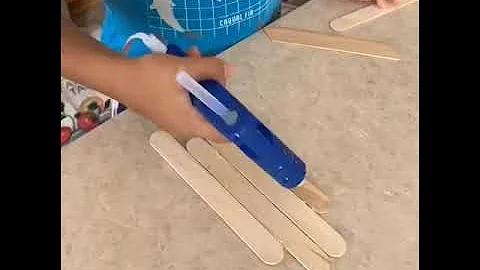 Floating Popsicle Stick Boat Craft