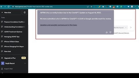 How To Fix Aiprm ChatGpt Error And Extension Not Working #chatgpt #youtube #aiprm