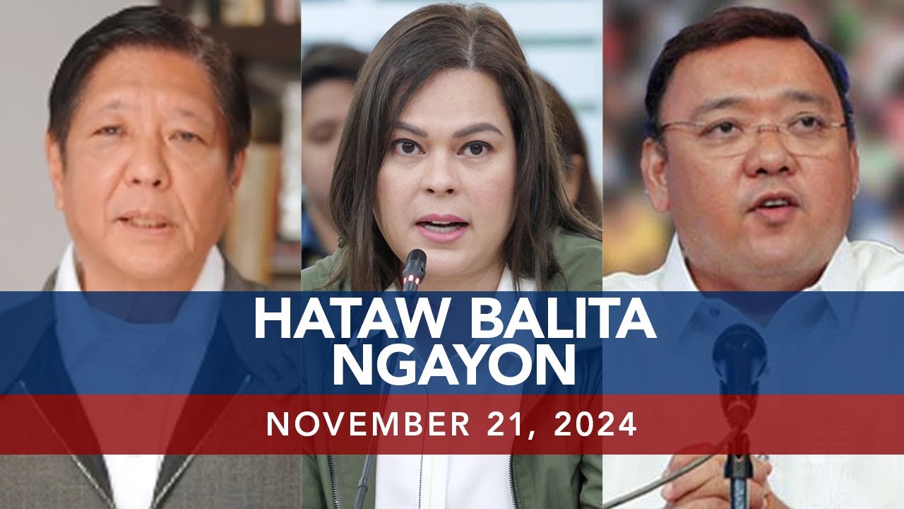 ⁣UNTV: Hataw Balita Ngayon |  November 21, 2024
